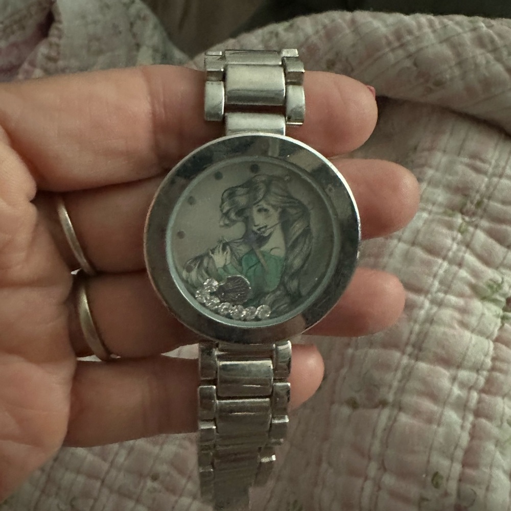 Disney Silver Ariel Watch
